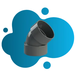 45 Derajat Elbow (D-45 L)