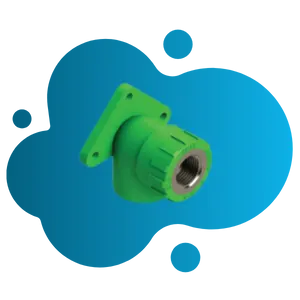 ELBOW FEMALE THREAD WITH DISK