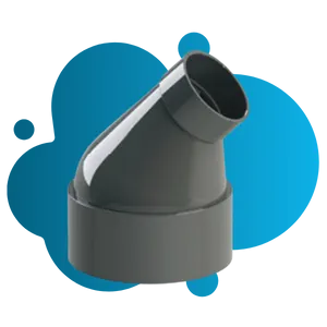 Special Fitting Elbow Increaser 45 derajat