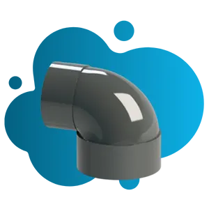 Special Fitting Elbow Increaser 90 derajat