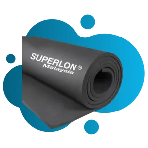 Insulasi Pipa Superlon roll - polarin xinindo